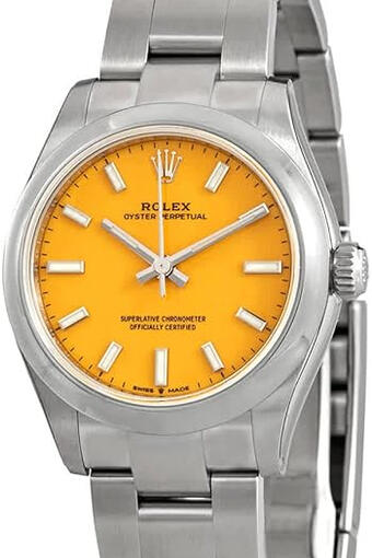 Rolex Oyster Perpetual Yellow Ladies